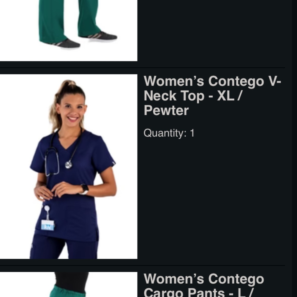 Life threads scrubs